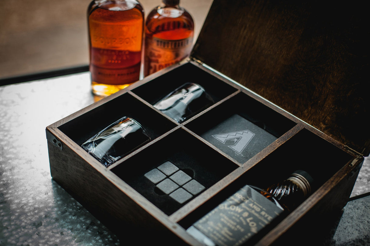 Arizona Diamondbacks - Whiskey Box Gift Set