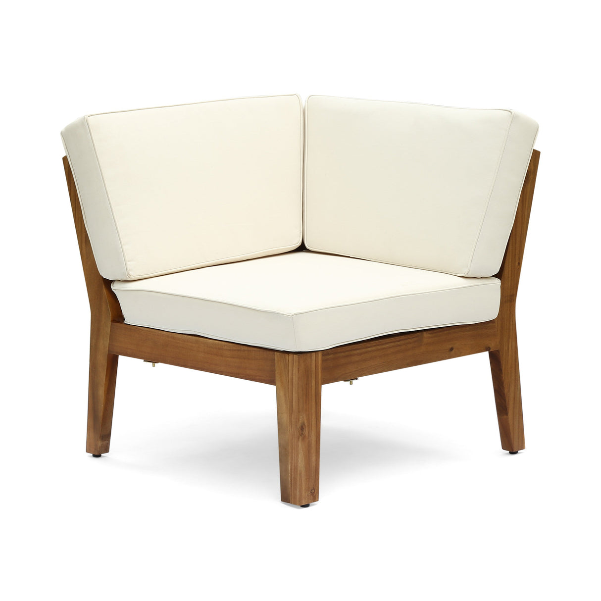 Grenada 5 Seater Acacia Wood Sectional Sofa Set