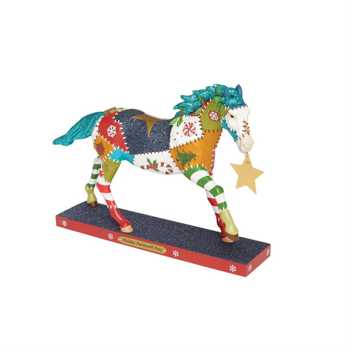 Holiday Patchwork Pony