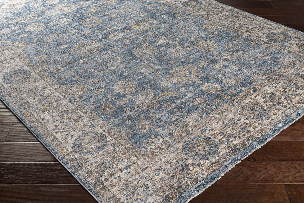 Gimli Oriental Blue Area Rug