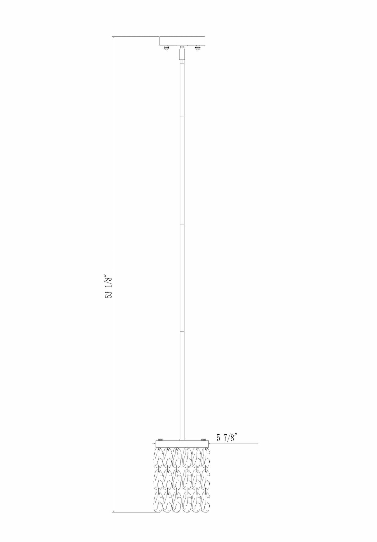 Gotham Ceiling Light - Clearance