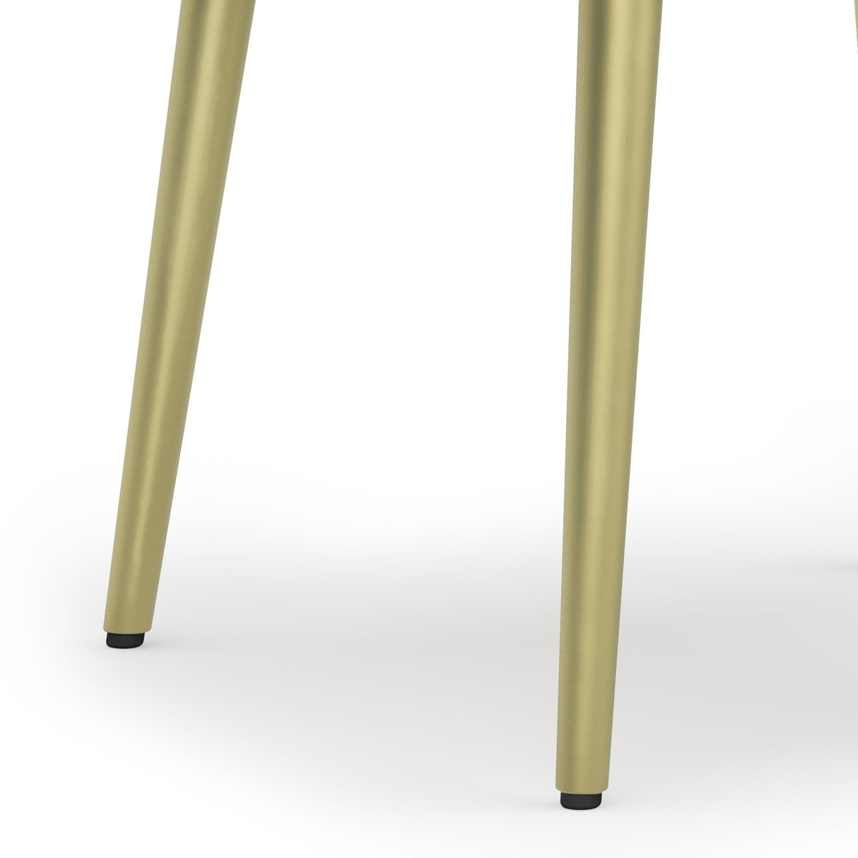 Graceful Side Table with Drawer and Metal Legs - Side Tables