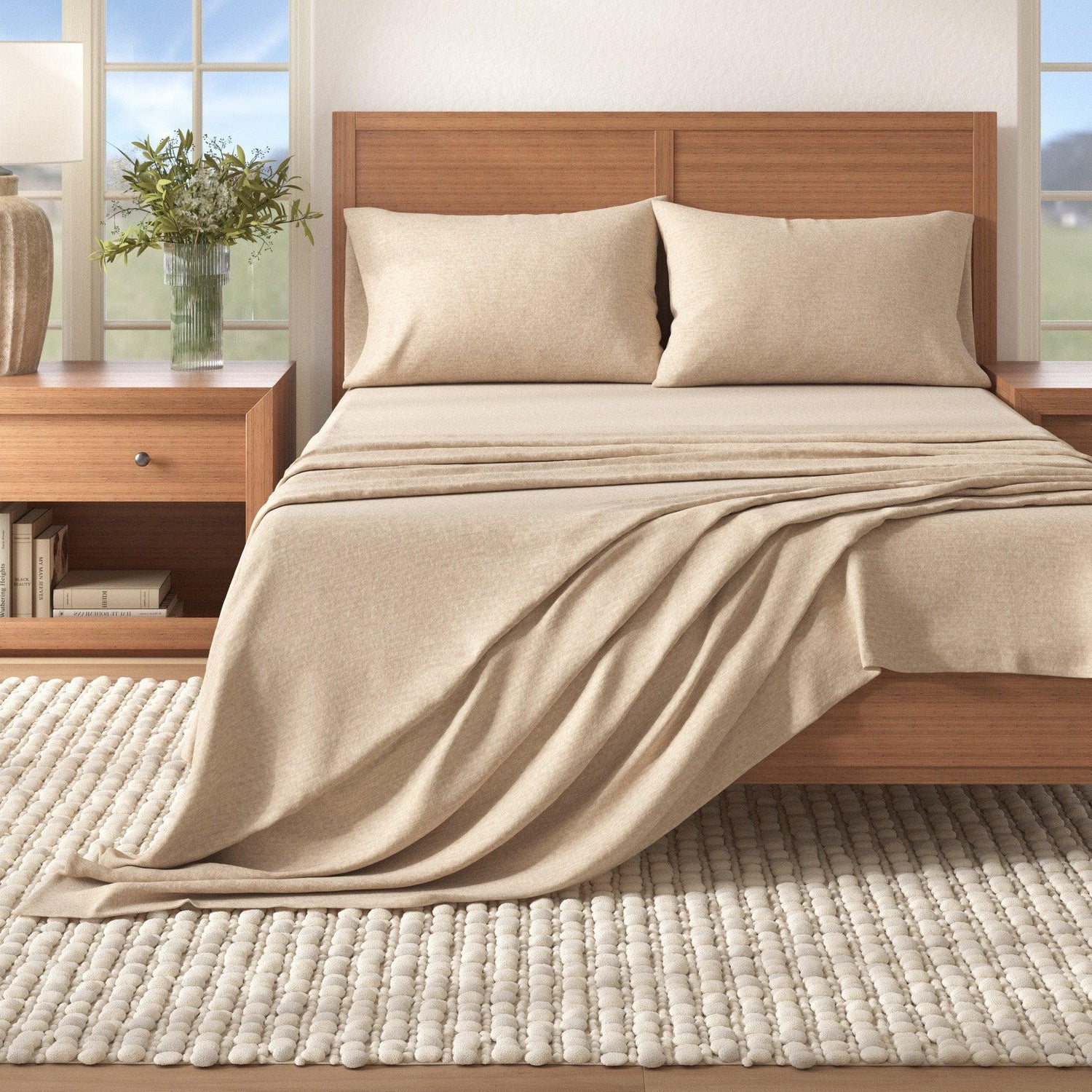 4-Piece-Heathered-Solid-Cotton-Blend-Flannel-Sheet-Set-Anders-Collection-Bed-Sheets