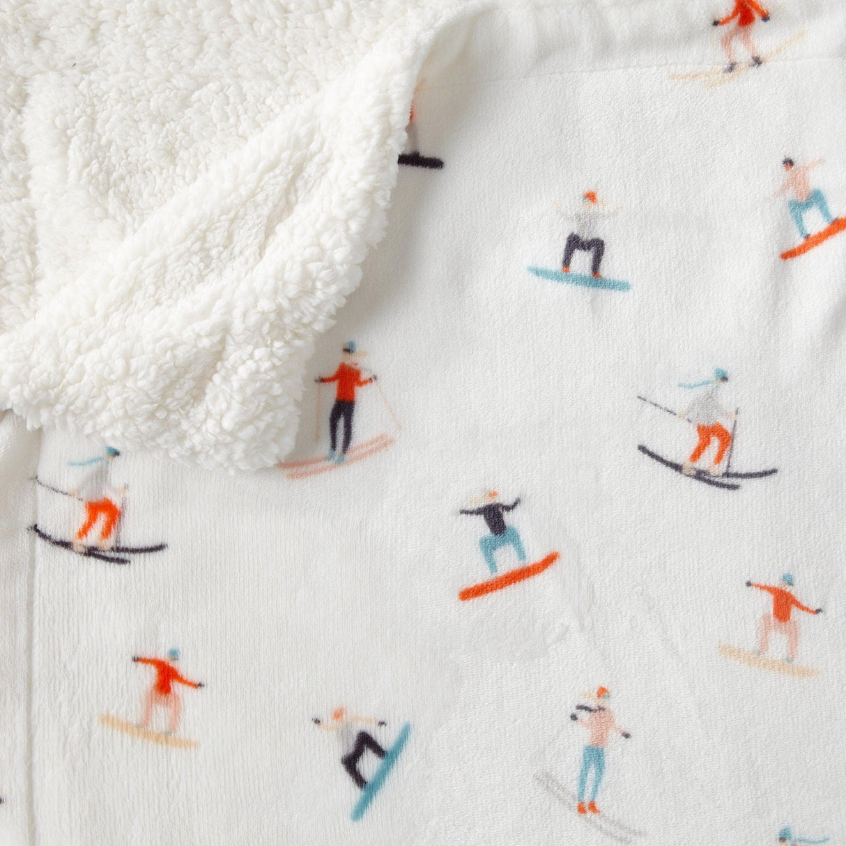 Sherpa Throw Blanket - Hudson Collection