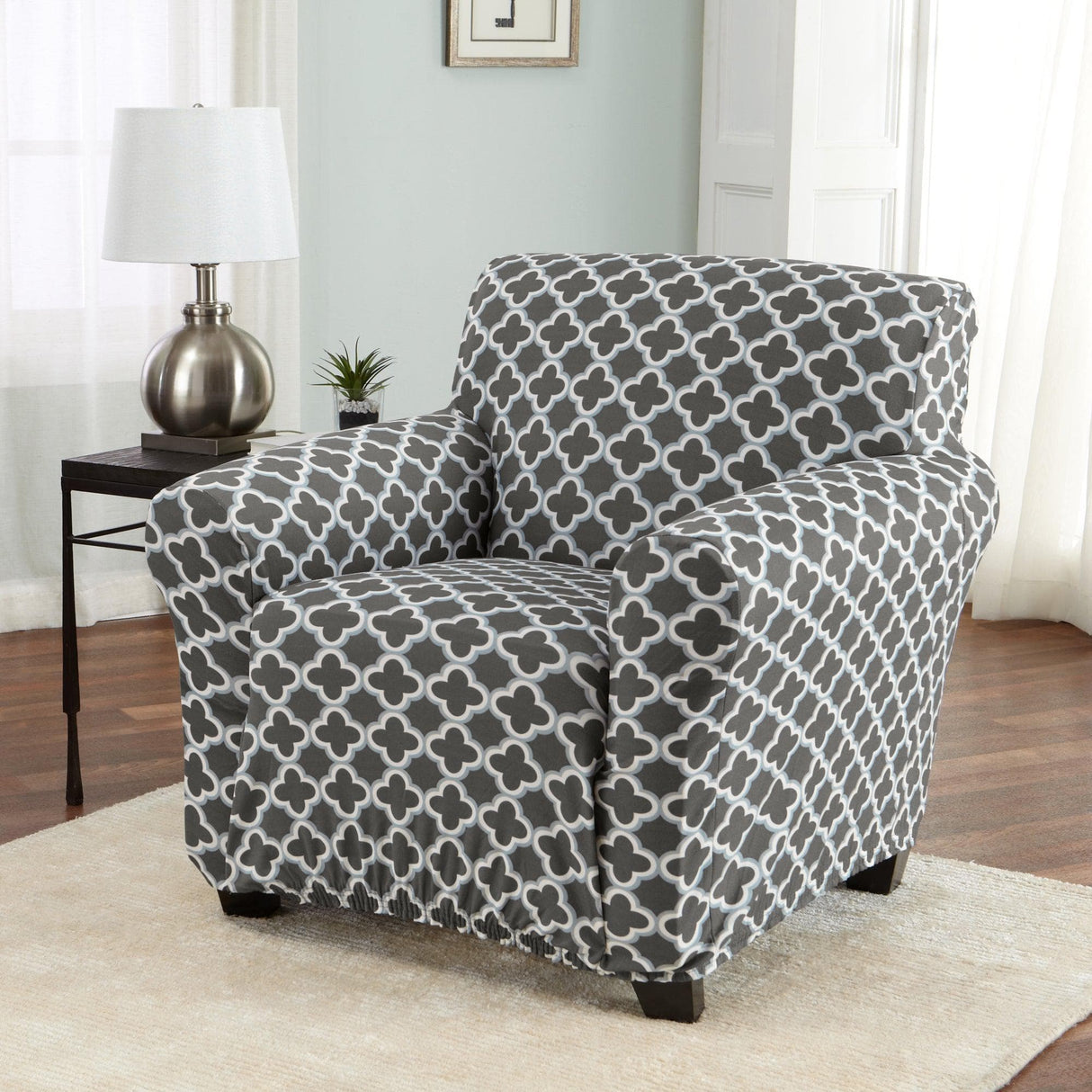 Twill Stretch Slipcover - Fallon Collection