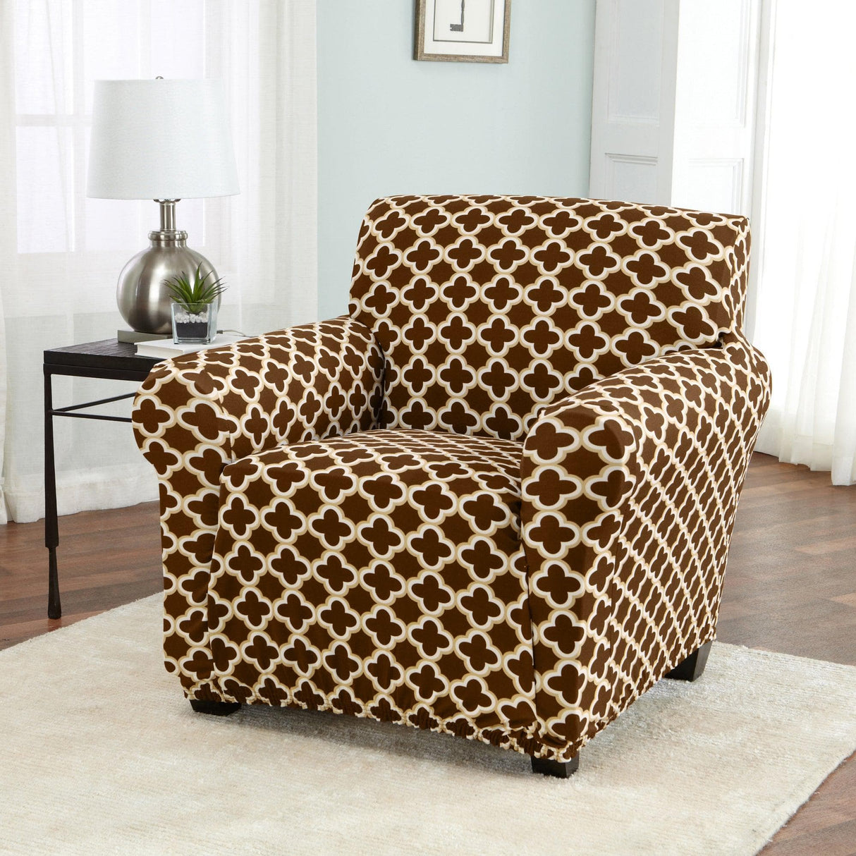 Twill Stretch Slipcover - Fallon Collection