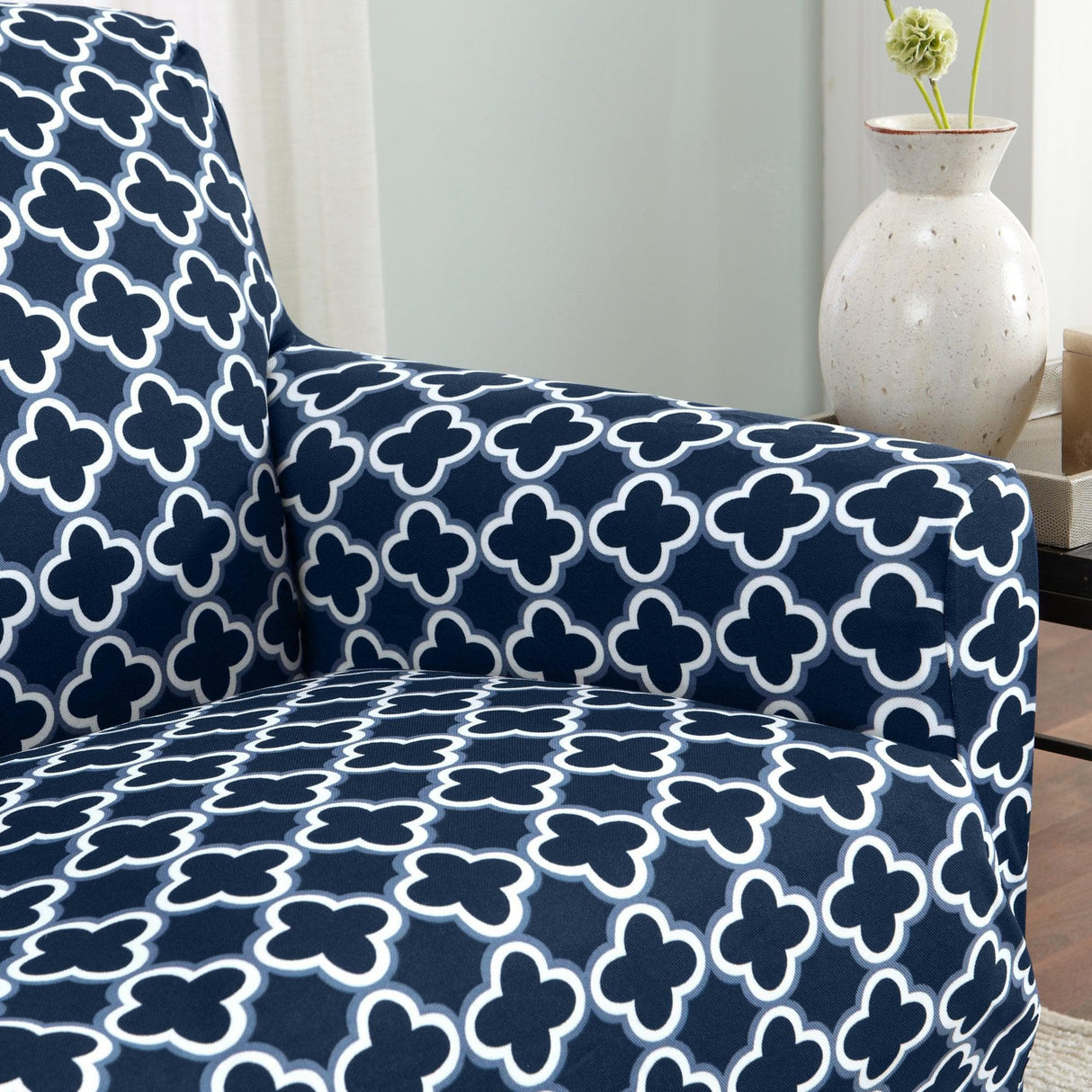 Twill Stretch Slipcover - Fallon Collection