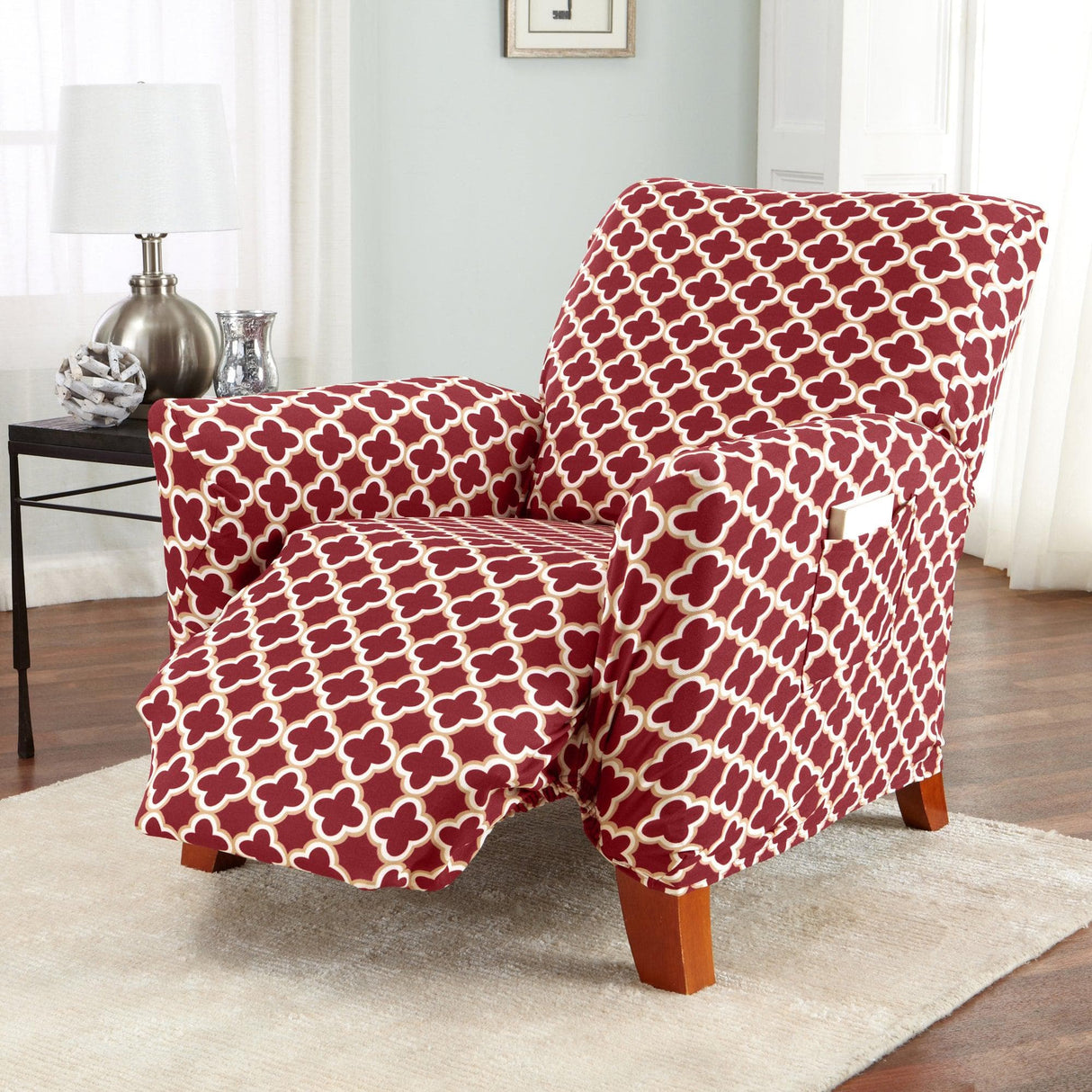 Twill Stretch Slipcover - Fallon Collection