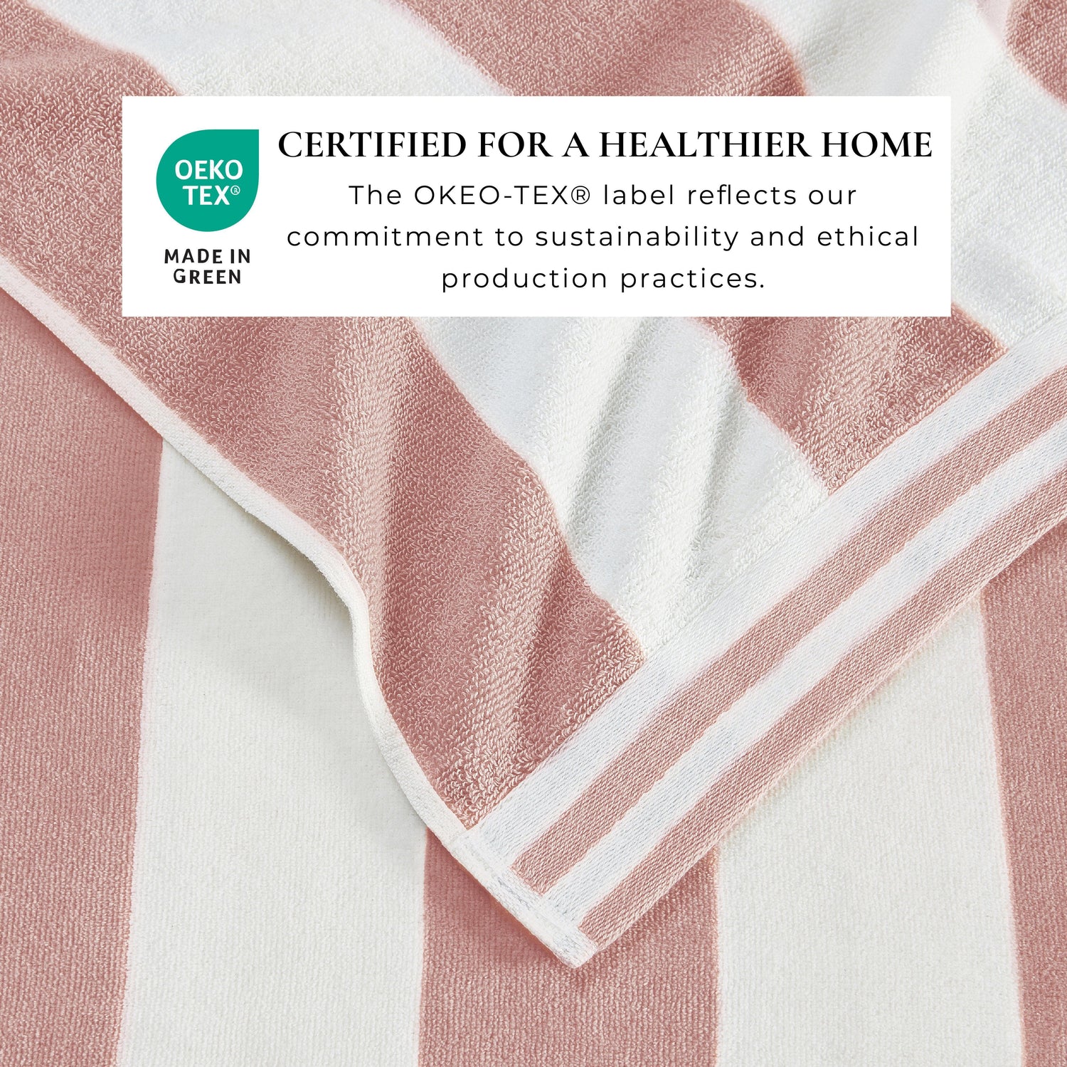 4 Pack Striped Cabana Oversized Beach Towel - Edgartown