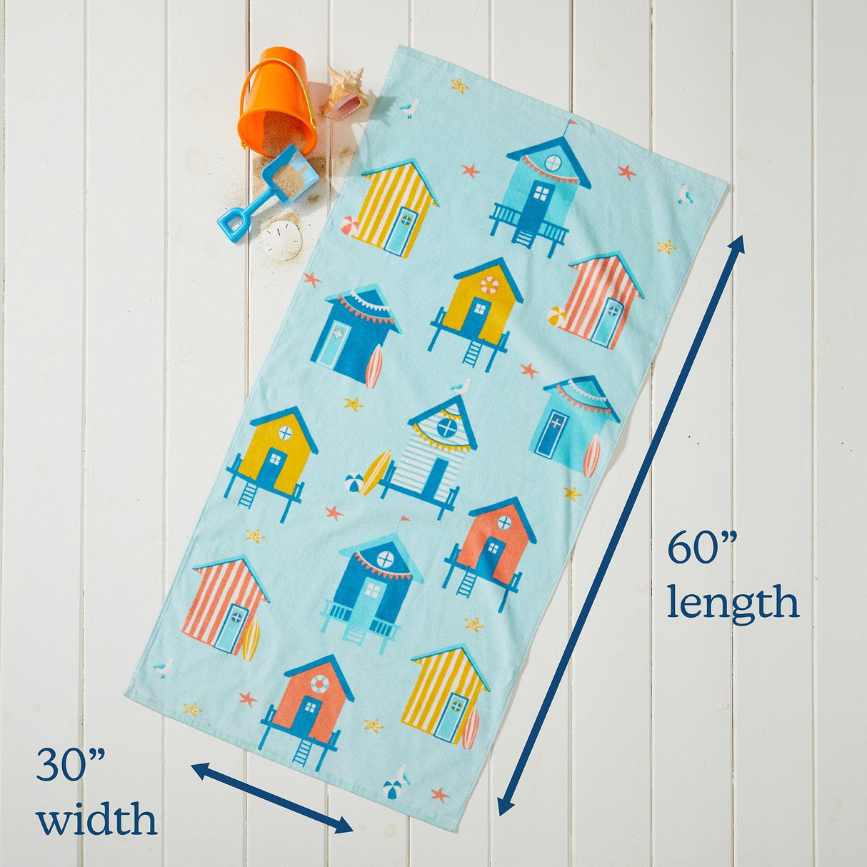 Vibrant Kids Beach Towel - Keilani Collection