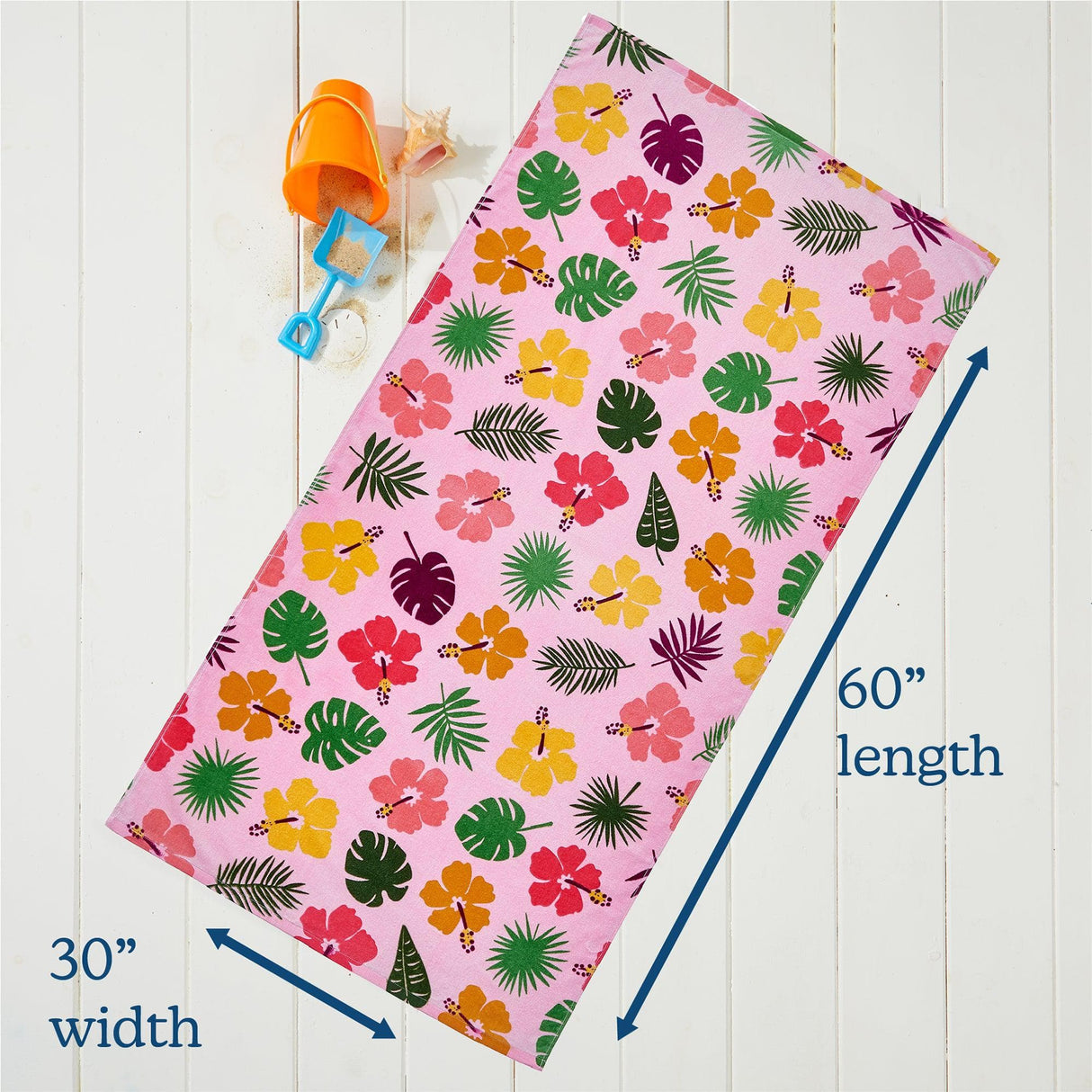 Vibrant Kids Beach Towel - Keilani Collection