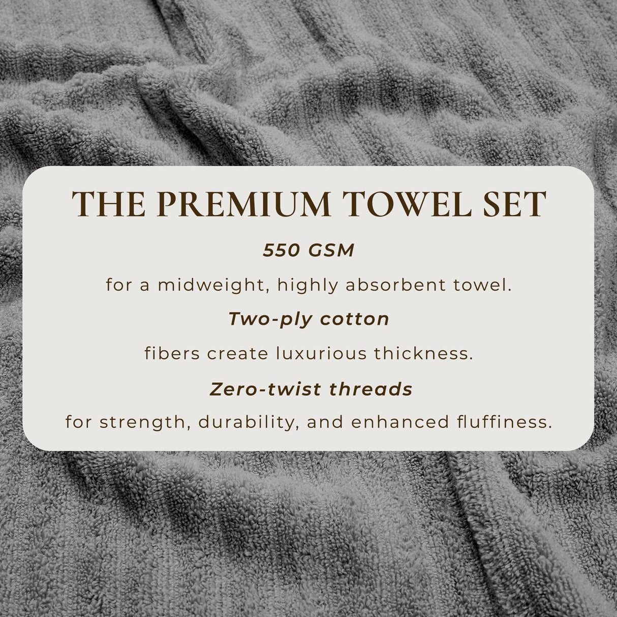 Luxury Cotton Towels - Karina Collection