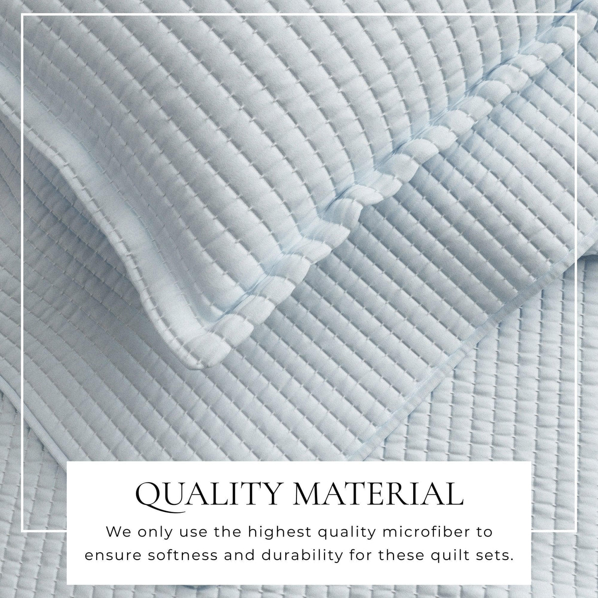 3-Piece Solid Quilt - Alicia Collection