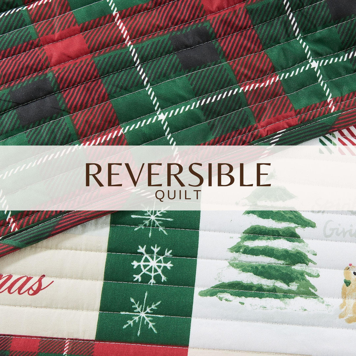 Colorful Holiday Quilt Set - Midnight Magic Collection