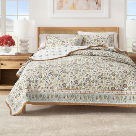 Floral-Boho-Printed-Cotton-Quilt-Set-Indira-Collection-Quilts-&-Comforters