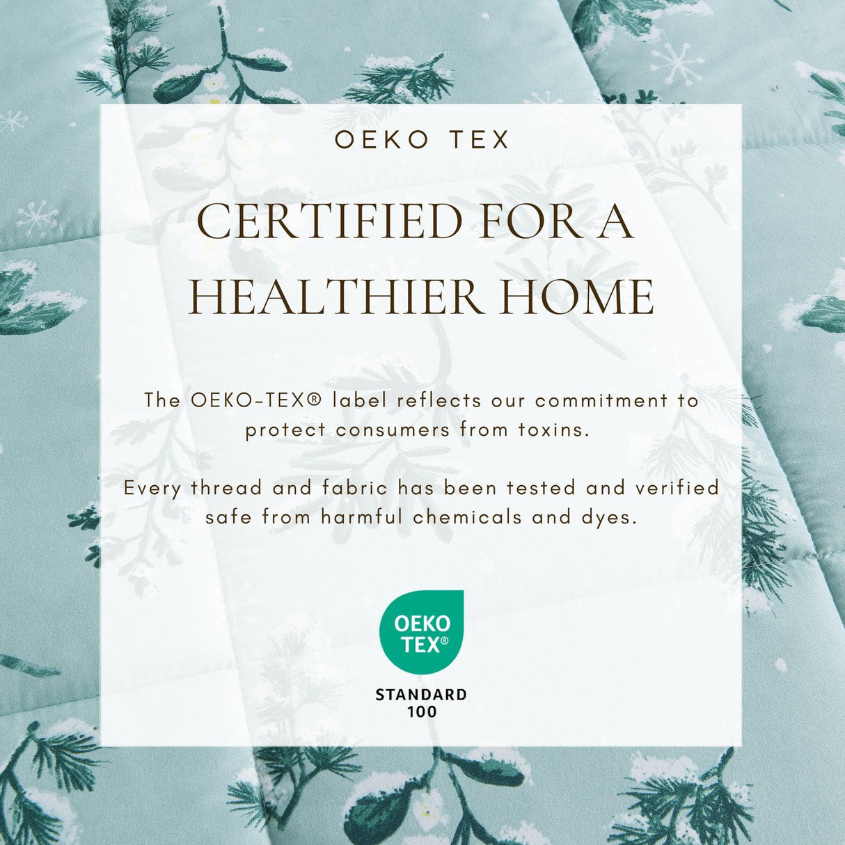 Reversible Christmas Comforter and Sham Set - Holiday / Lodge Odette Collection