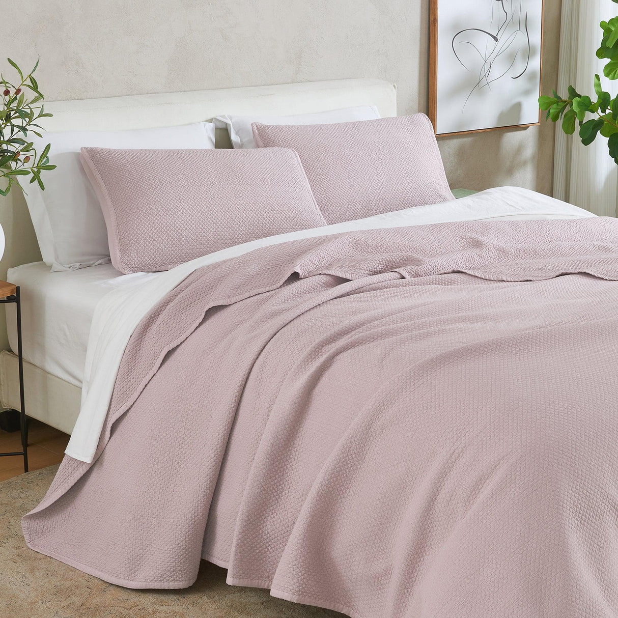Stonewashed Relaxed Quilt Set - Vittoria Collection