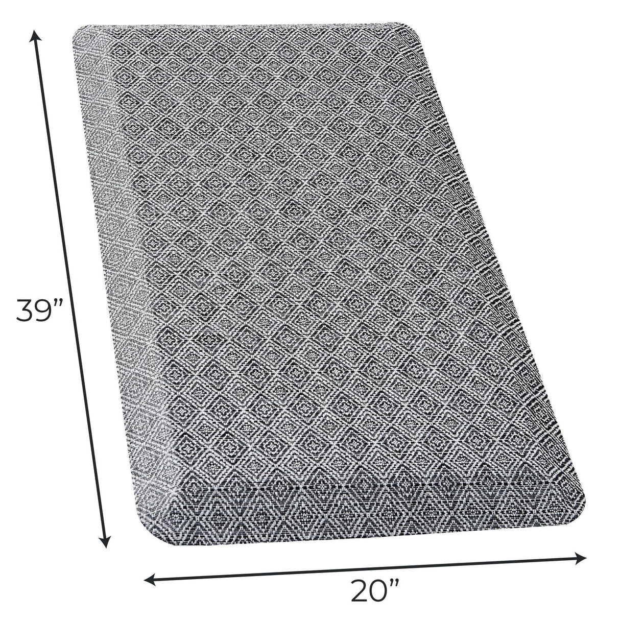 Cushioned Textured Anti-Fatigue Standing Kitchen Mat