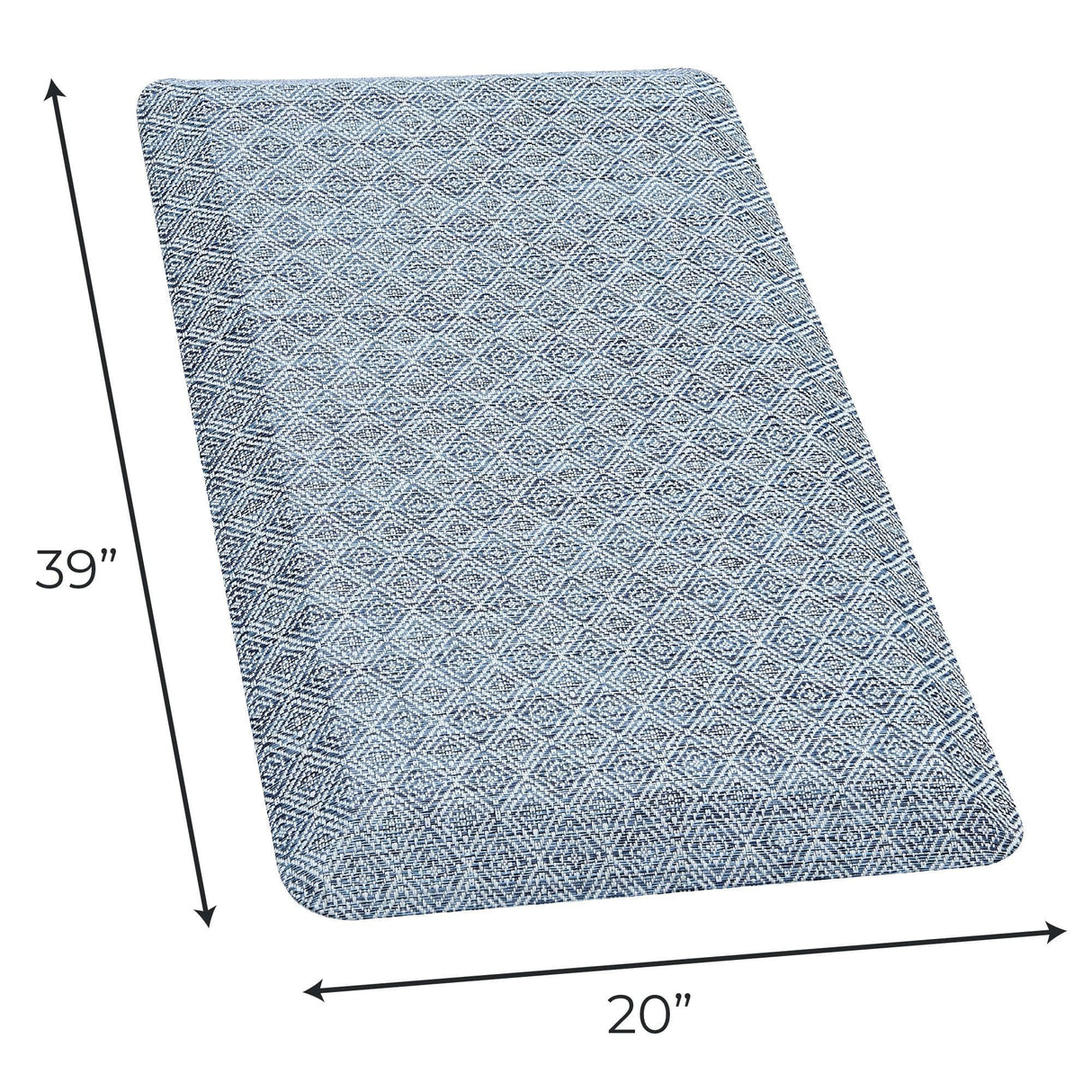 Cushioned Textured Anti-Fatigue Standing Kitchen Mat