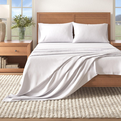 4-Piece-Cotton-Solid-Flannel-Sheet-Nordic-Collection-Bed-Sheets