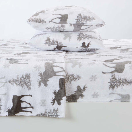 4-Piece-Printed-Plush-Sheet-Velvet-Luxe-Collection-Bed-Sheets