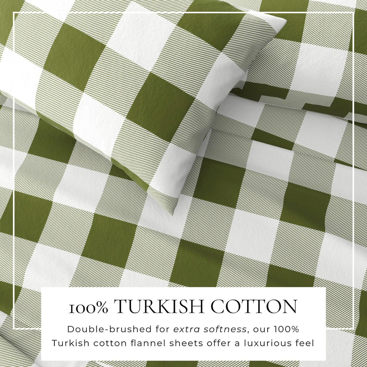 Turkish Cotton Flannel Sheet - Belle Collection