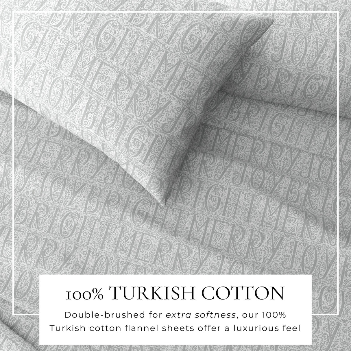 Turkish Cotton Flannel Sheet - Belle Collection
