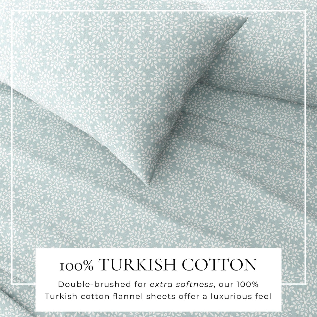 Turkish Cotton Flannel Sheet - Belle Collection