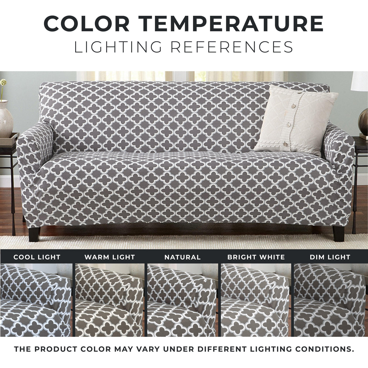 Twill Stretch Slipcover - Fallon Collection