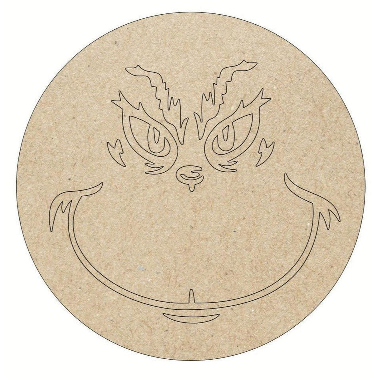 Green Monster Unfinished Wood Blank