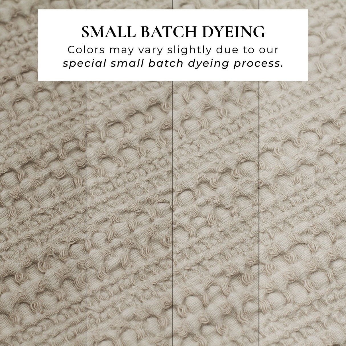 100% Cotton Waffle Weave Duvet Set - Mattea Collection