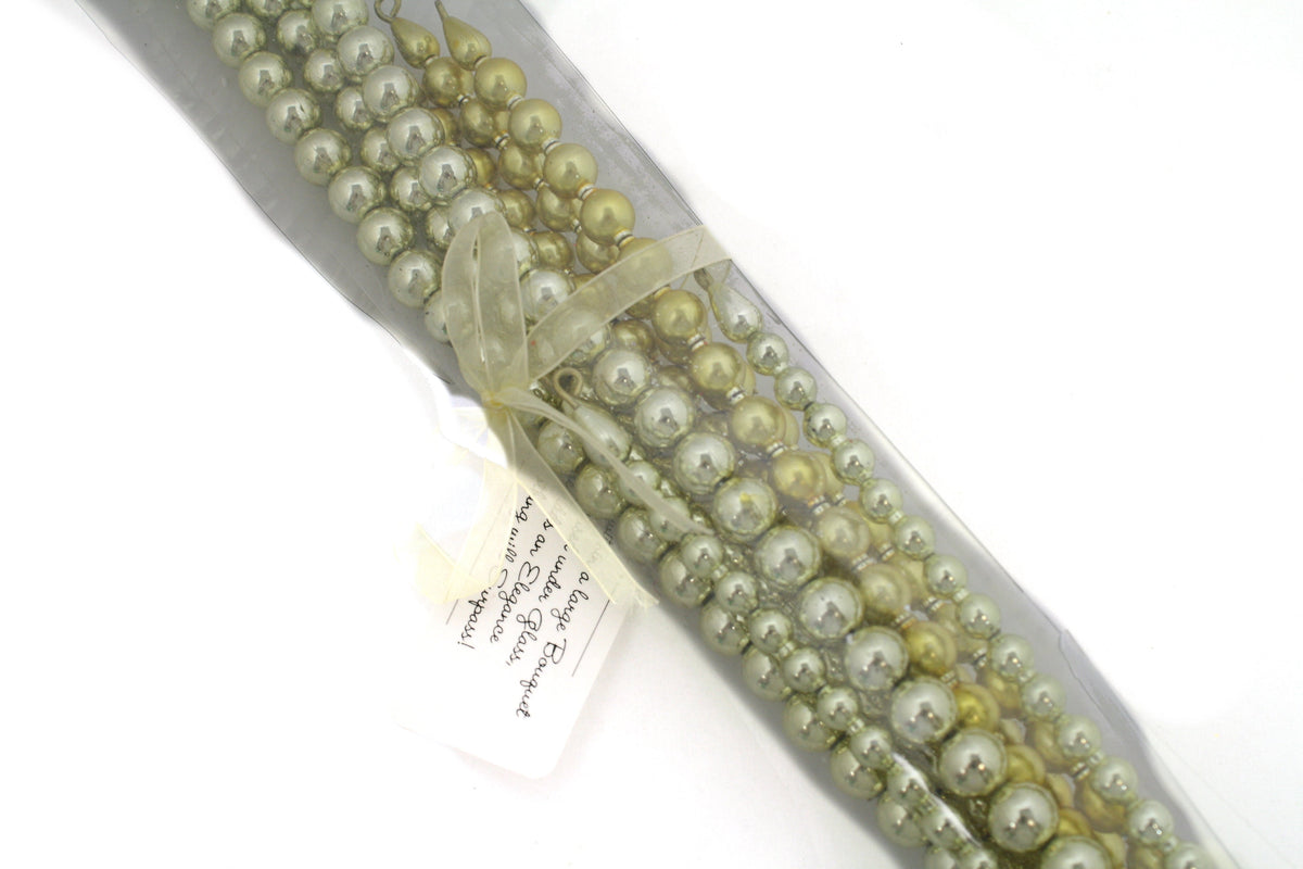 Gold Bead Spires - Set of 3
