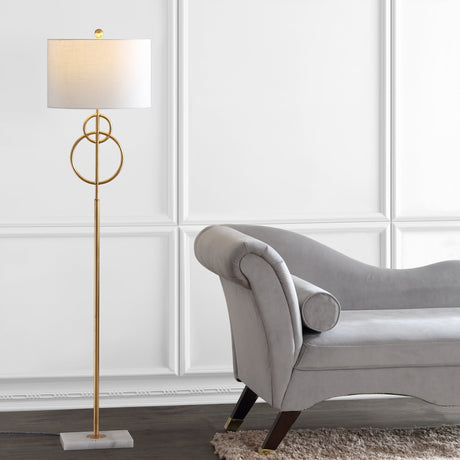Haines-modern-circle-marble/metal-led-floor-lamp-Floor-Lamps