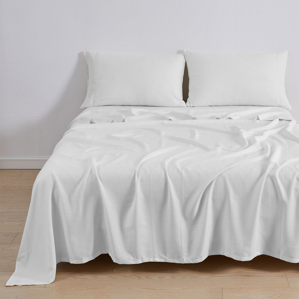 TENCEL™ Lyocell & Linen Blend Sheet Set - Magdalena Collection