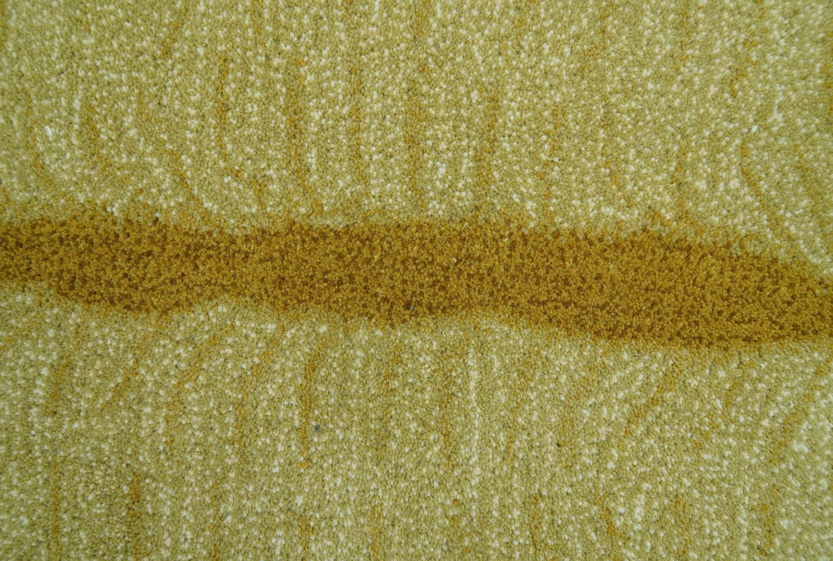 Hand Tufted Animal Lion Black 3x5 Wool Area Rug