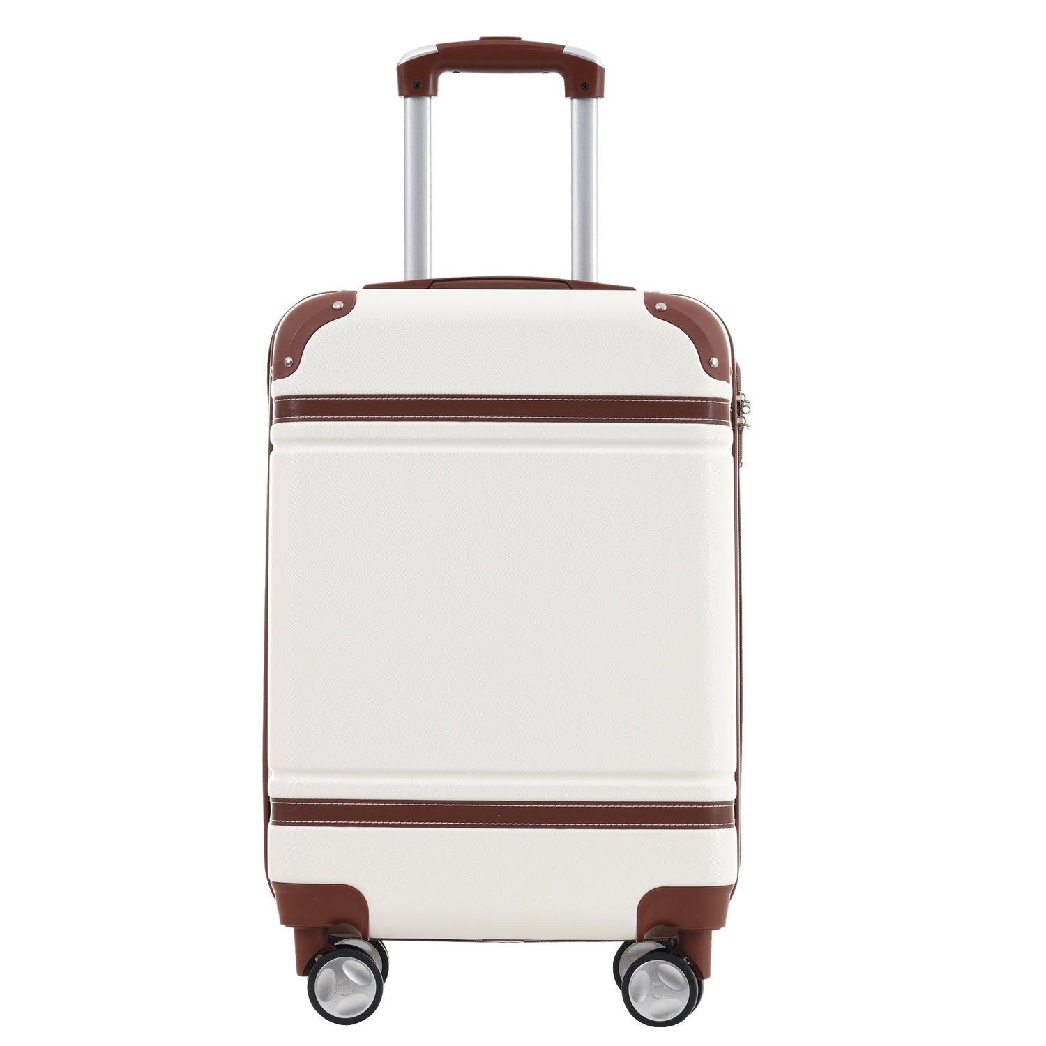 Hardshell Lightweight Suitcase Double Spinner Wheels with TSA Lock ,Single Vintage Luggage with Bag - Tuesday Morning - Luggage