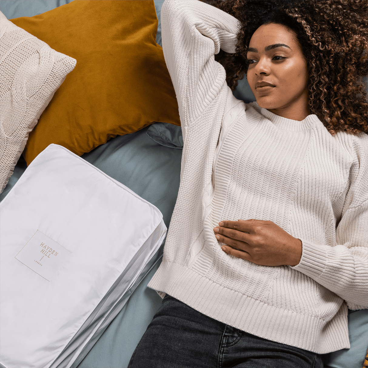 Large Organic Cotton Storage Bag