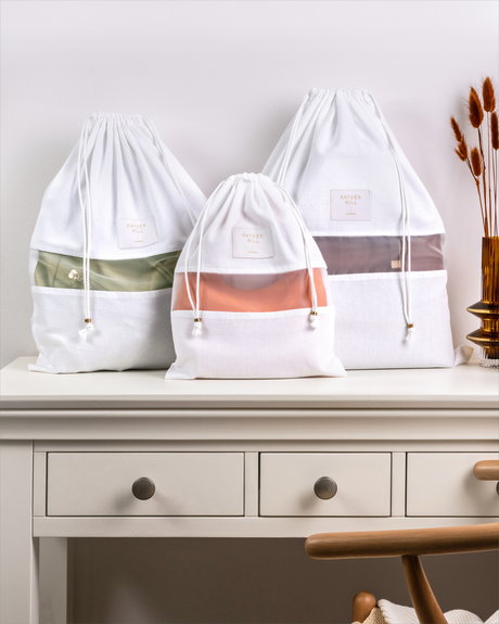 3-Mixed-Organic-Cotton-Dust-Bags-(S,-M,-L)-Garment-Bags