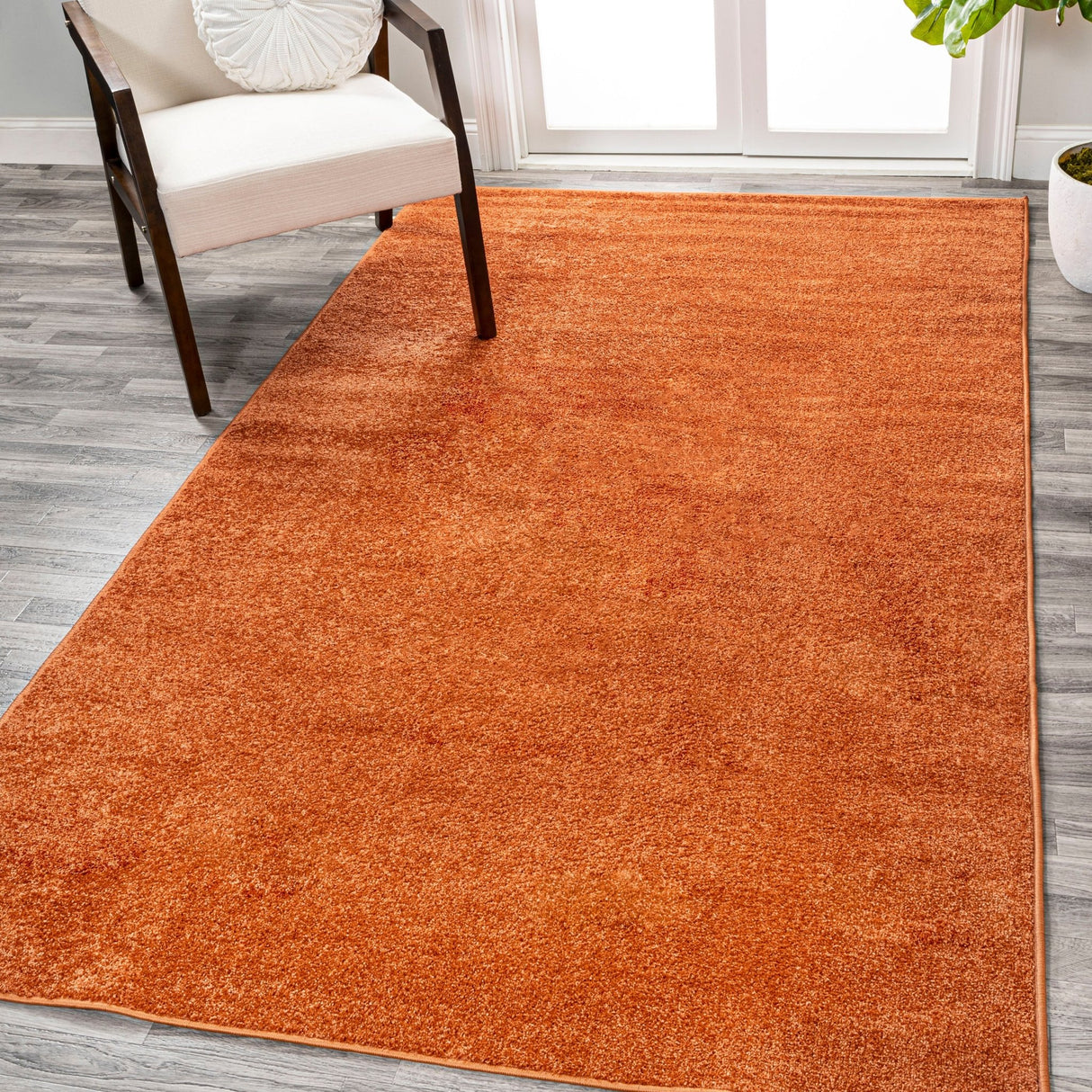 Haze Solid Unique Low - Pile Area Rug - Tuesday Morning - Area Rugs