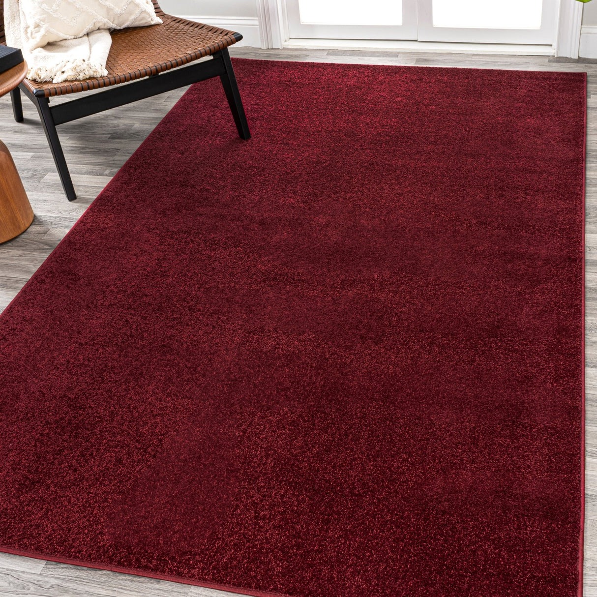 Haze Solid Unique Low - Pile Area Rug - Tuesday Morning - Area Rugs