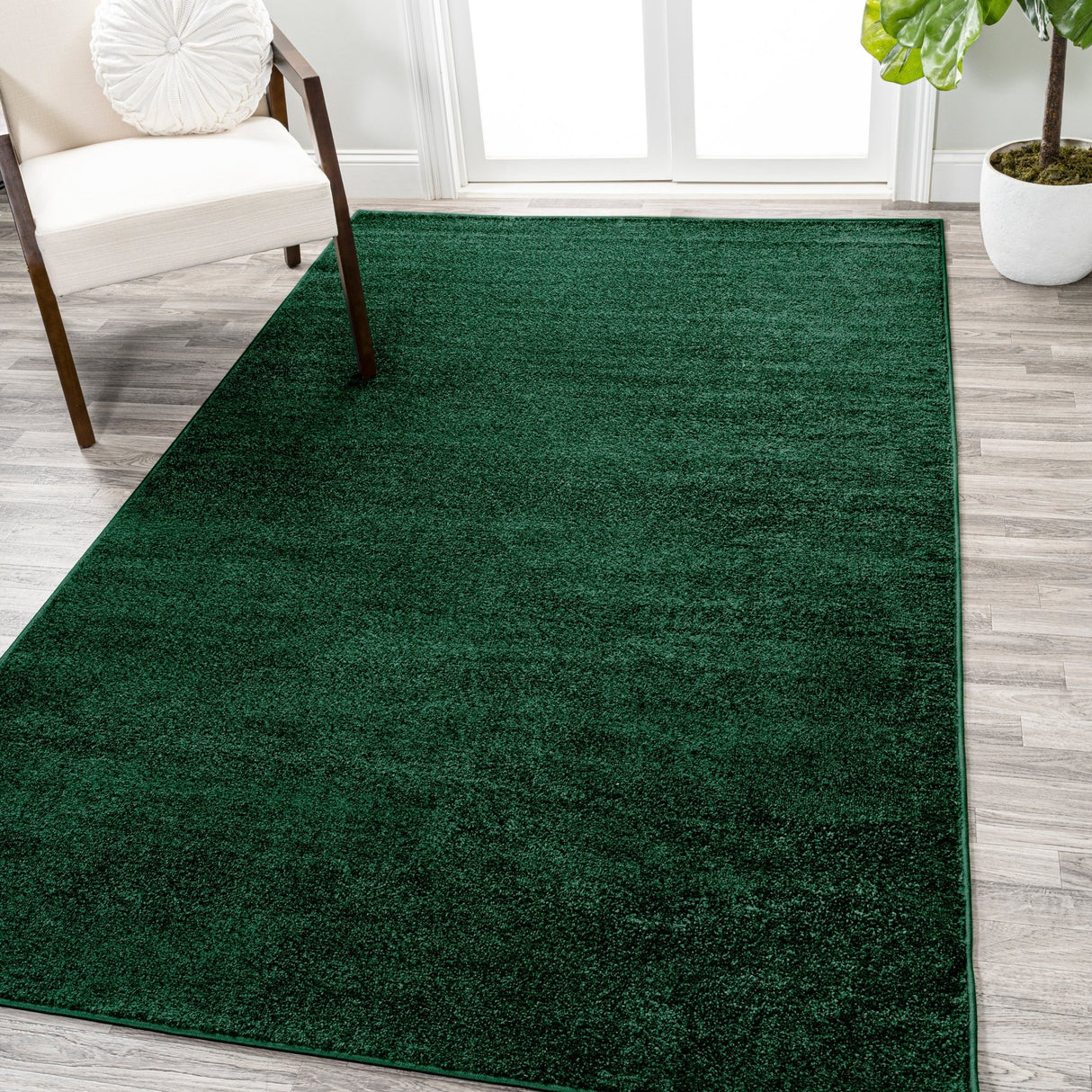Haze Solid Unique Low - Pile Area Rug - Tuesday Morning - Area Rugs