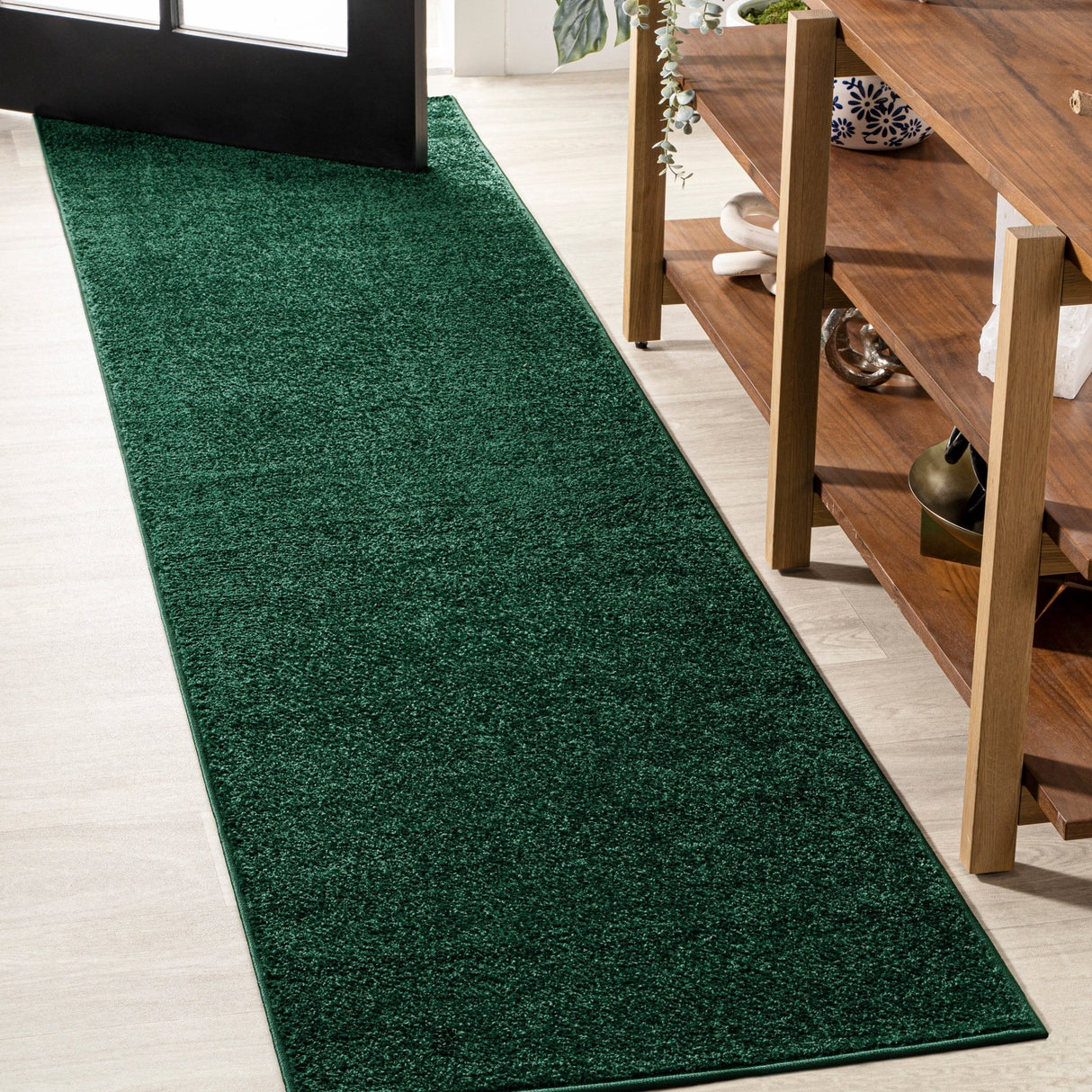 Haze Solid Unique Low - Pile Runner Rug - Tuesday Morning - Runner Rugs