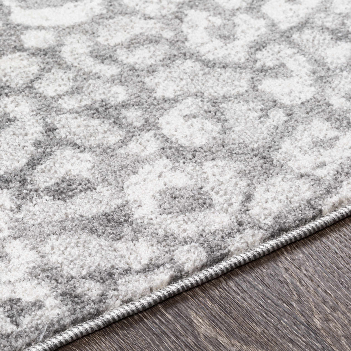 Gray Hubbardsville Leopard Print Area Rug - Clearance