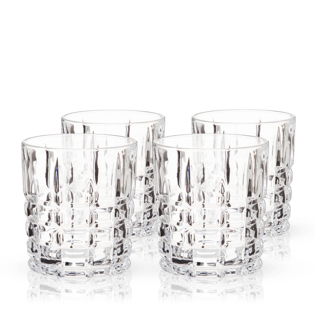 Highland Crystal Rocks Glasses Viski® - Tuesday Morning - Drinking Glasses