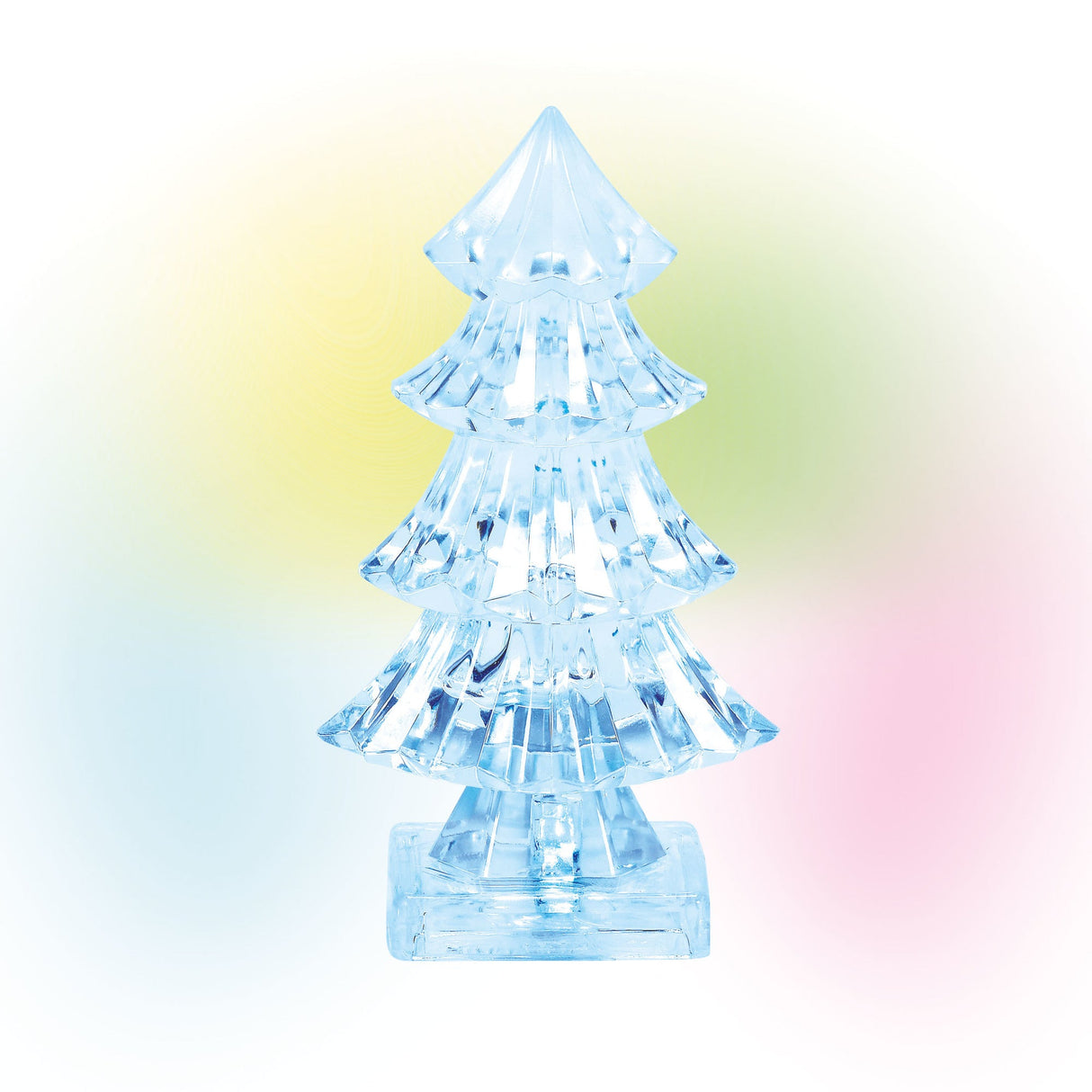Lit Ice Castle Tree