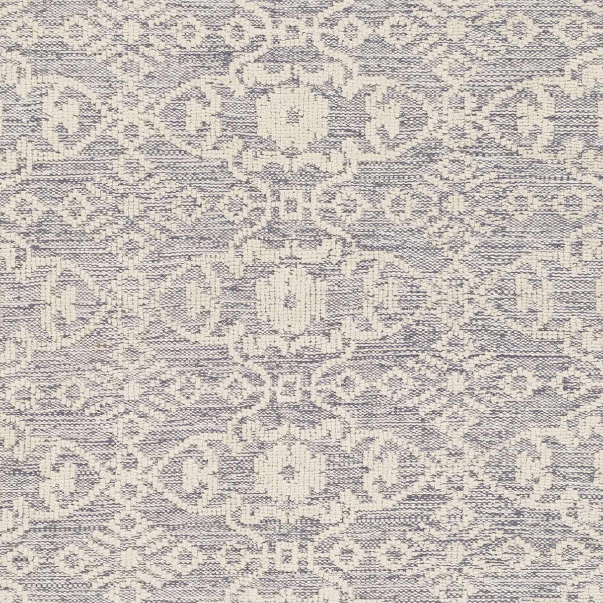 Hoisington Ivory Patterned Wool Rug - Clearance