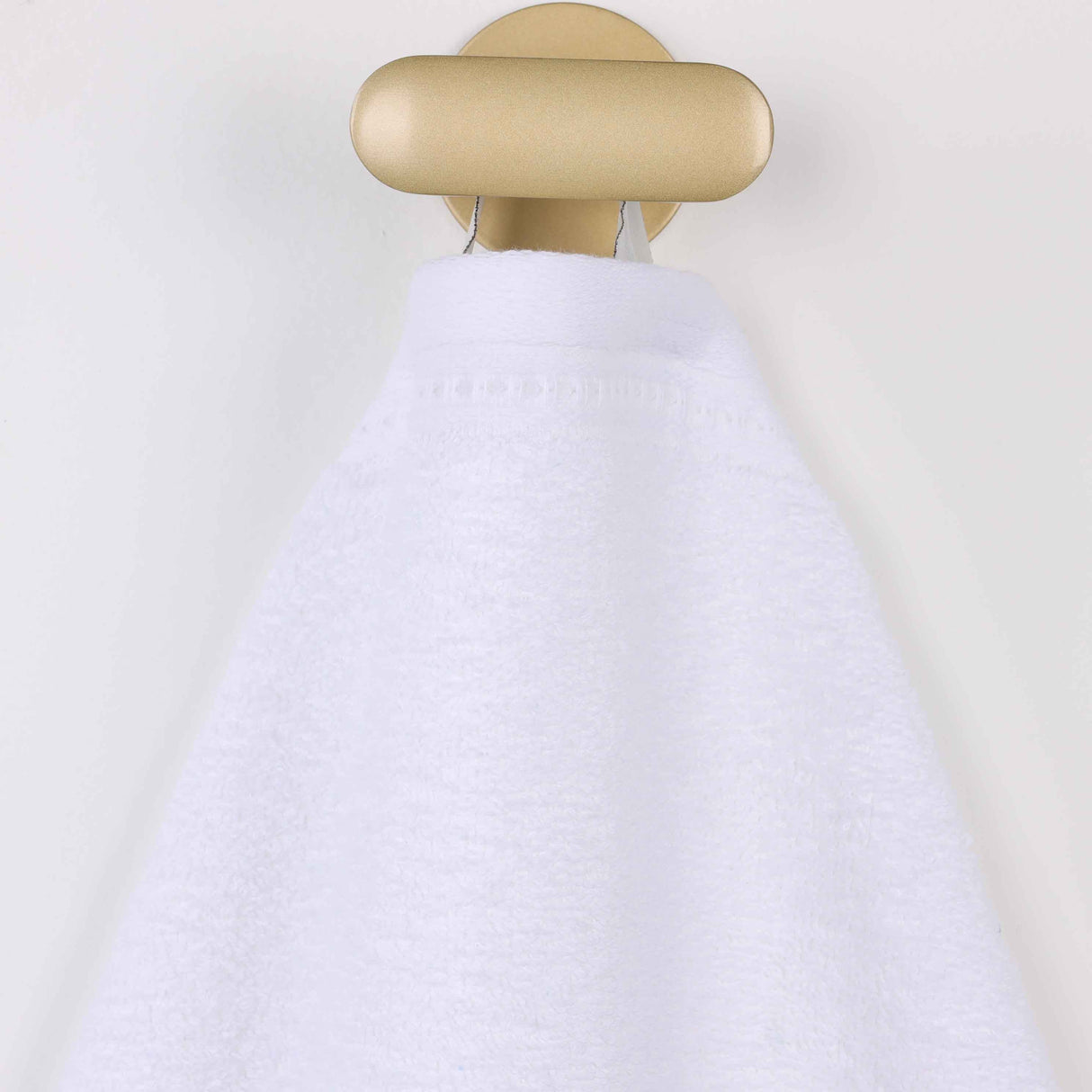 Honeycomb Textured Waffle Border Cotton Bath Towels, Set of 4 - Bath Towel by Superior Brand