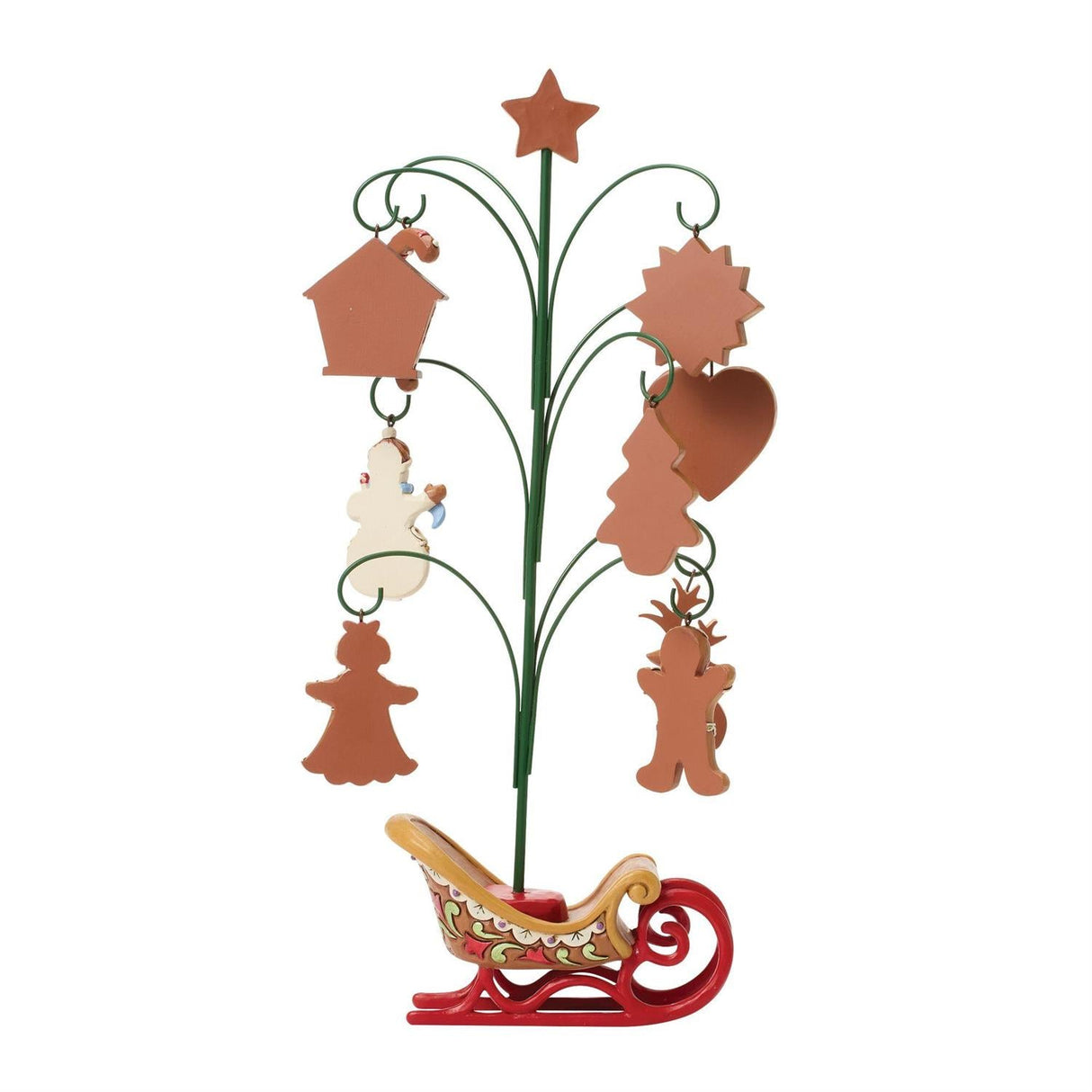 Gingerbread Tree With Cookie Ornaments