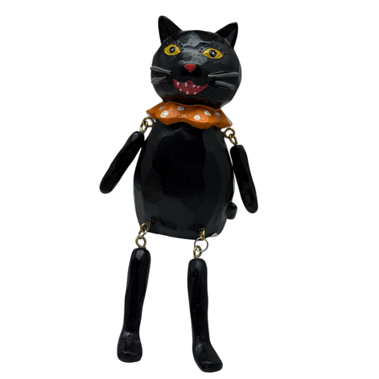 Halloween Black Cat Shelf Sitter