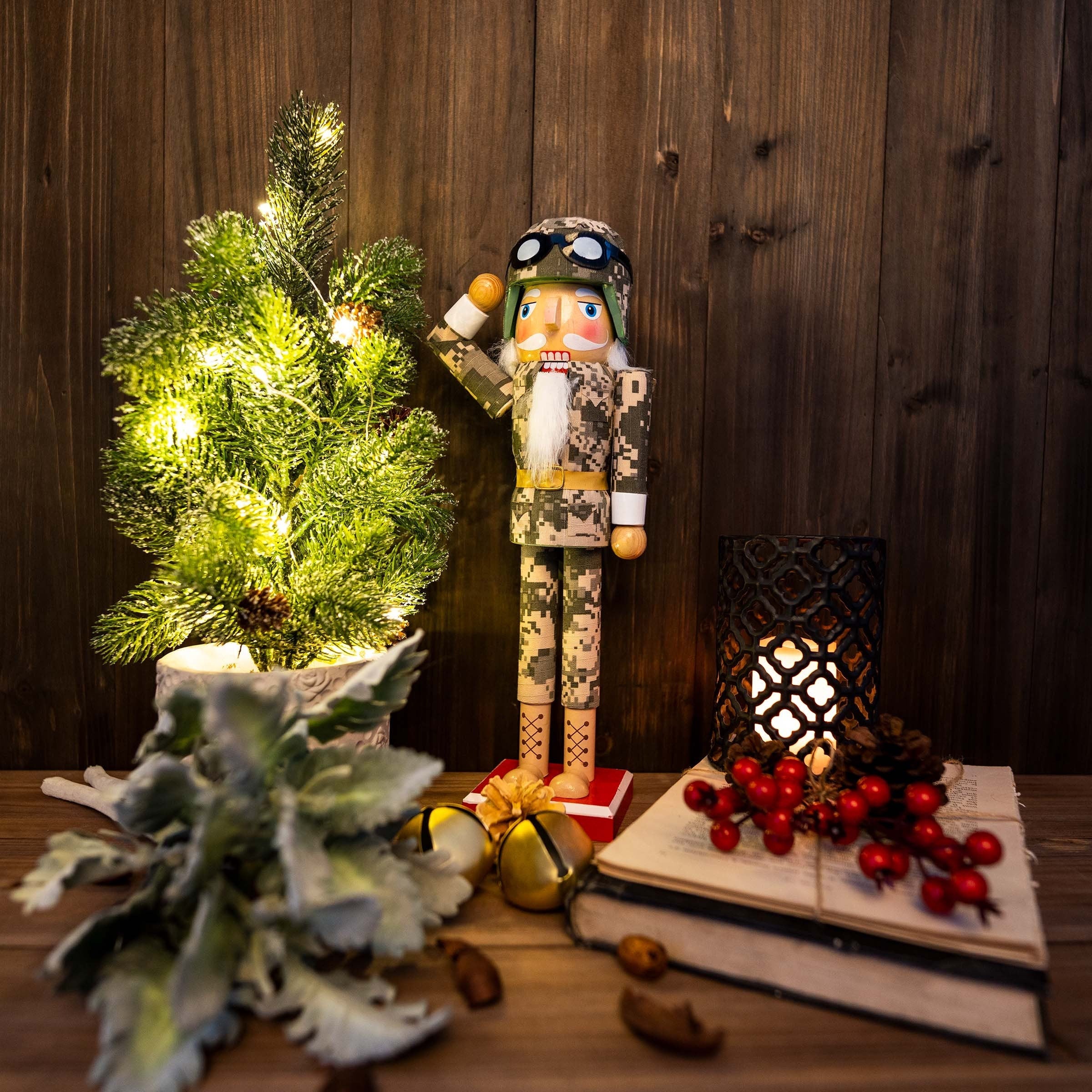 14-inch-Wooden-Nutcrackers-(Army-Soldier)-Christmas-Decoration-Figures-Nutcrackers
